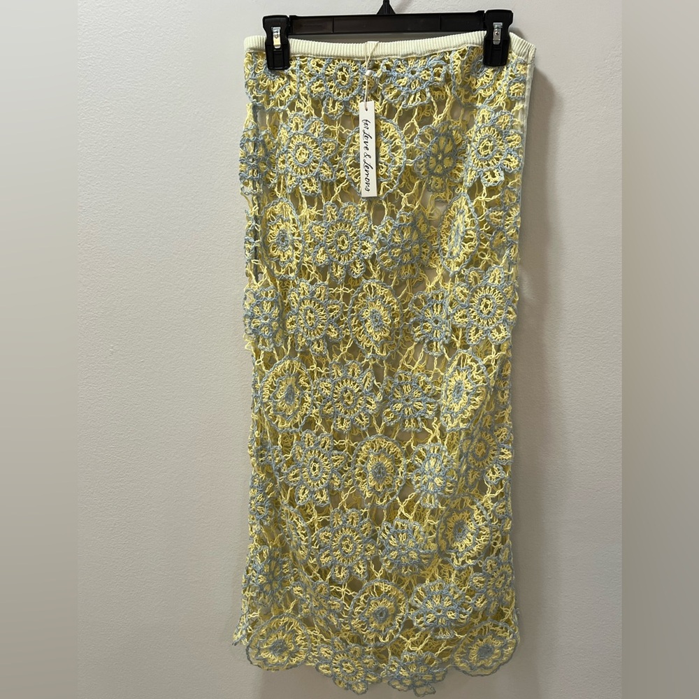 For Love and Lemons Sofia Skirt Size L